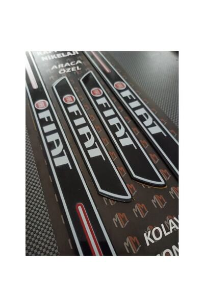 ACKSTORE Set de 4 praguri de ușă din plexiglas compatibile cu Fiat Freemont, ...