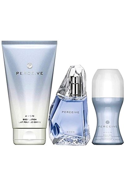AVON Perceive Kadın Parfüm Losyon Rollon Deodorant 511689656 50 Ml Edp