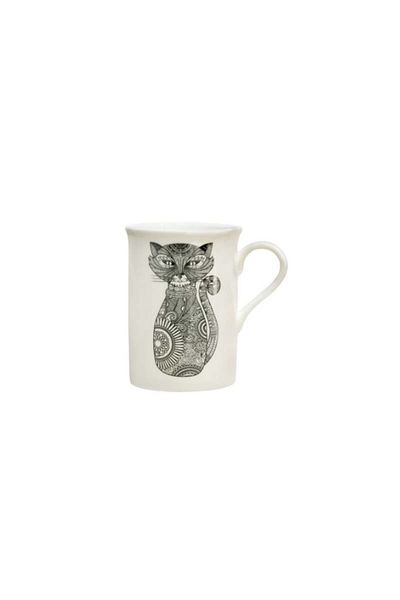 Paşabahçe Cosmic Cat Porcelain Mug