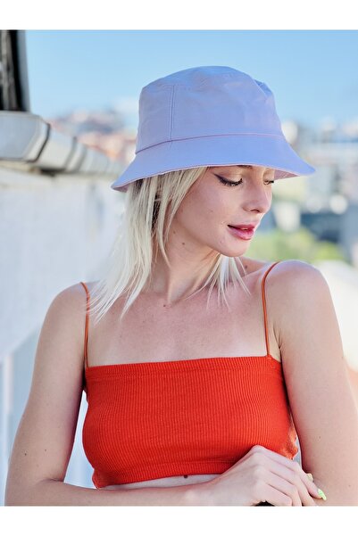 Balıkçı Pastel Renk Kaliteli Kumaş Bucket Hat Şapka
