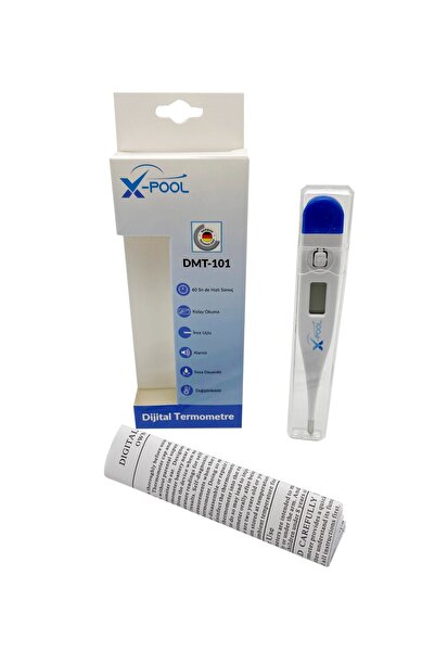 X Pool Dmt 101 Suya Dayanıklı Koltuk Altı Kalem Tipi Derece, Ateş Ölçer