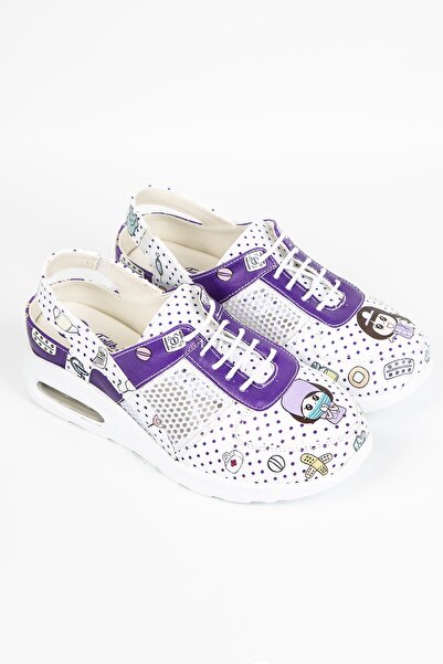 TERLİKSABO Hemşire Doktor Desenli Airlight Sneaker