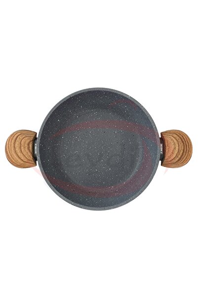 Leydi Marble Natura Granit Sahan Yumurta Tavası 18 Cm - 20 Cm - 22 Cm Set