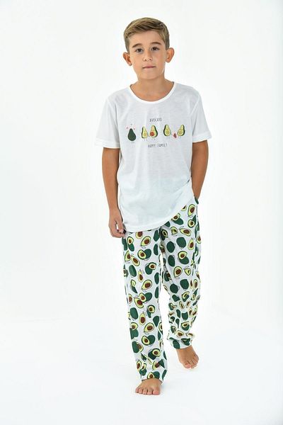 Yeni İnci Boy's Pajama Set - Pocket333 Model