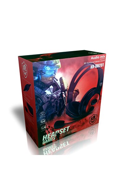 LokiTech Kr-gm701 Oyuncu Kulaklığı Gaming Kulaklık 5d 9d Gaming Headset
