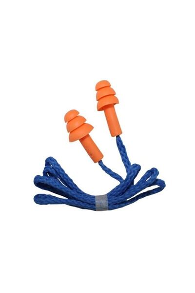 Özasya AVM 1 Çift Boyun Ipli Su Geçirmez Slikon Sünger 3m Kulak Tıkacı Ses Gü...