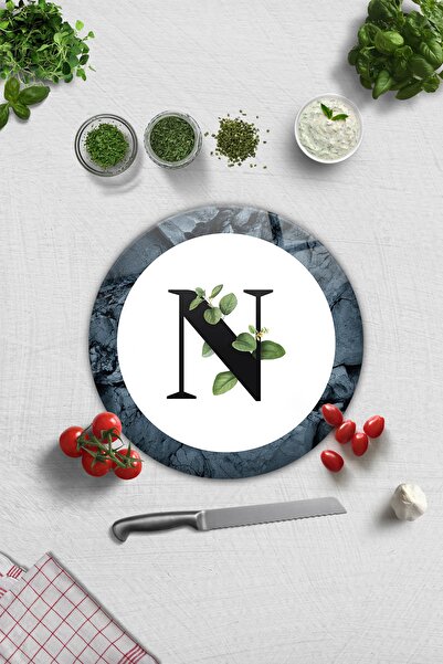 Decorita لوح تقطيع الزجاج - لوح تقطيع الزجاج |   تصميم الحروف |   ن |   قطر 3...