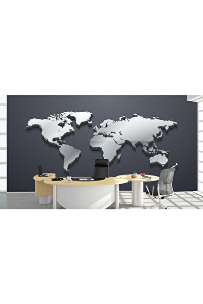 umut gergi tavan 3d Harita Desenli Duvar Kağıdı