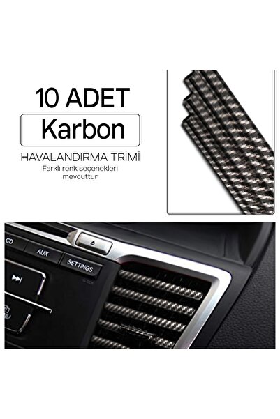 ŞüsCarOto Aksesuar Car Interior Air Conditioner Vent Grille Decorative Strip ...