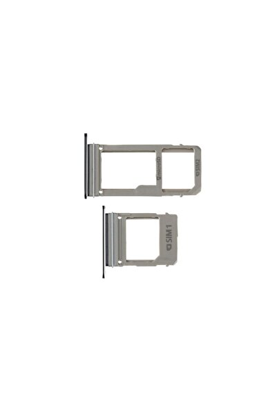 Generic Brand Samsung Galaxy A720 Sim Card Tray Black Double Compatible