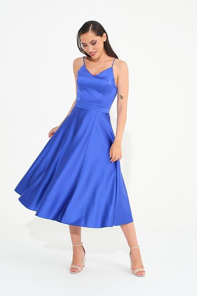 SpringStore Saks Rope Strap Rochie de seara scurta