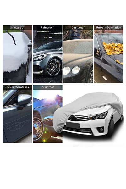 AutoEN Toyota Corolla Sedan Branda Lüx Kalite Oto Brandası,araba Çadırı (2018-2021)
