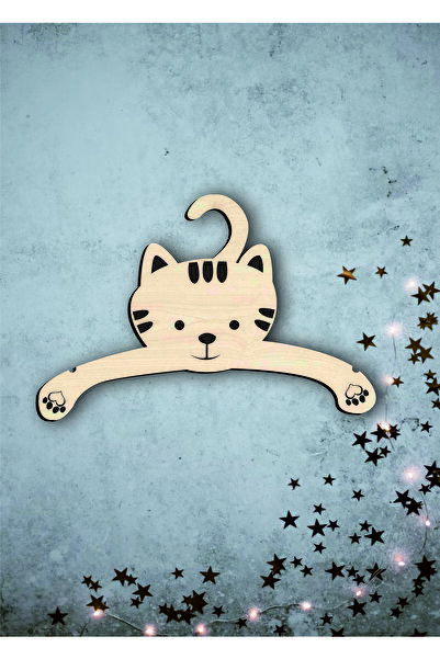 Sipylum شماعة ملابس أطفال خشبية مكونة من 5 قطع