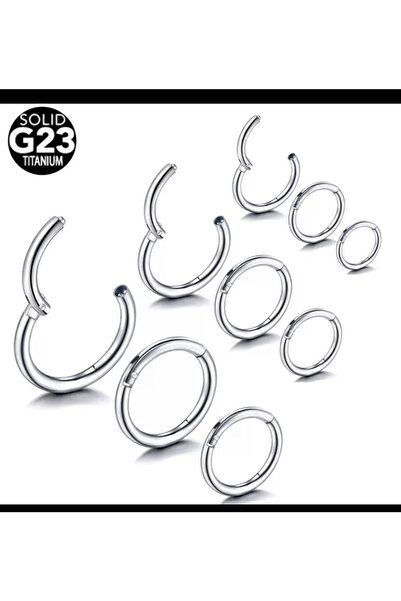 Arescollection Çelik Tam Halka Piercing