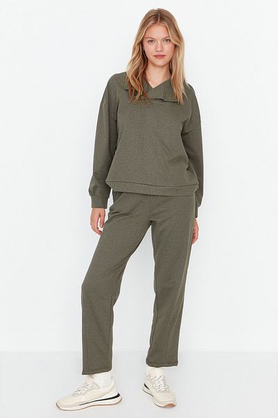 Trendyol Collection Zweiteiler - Khaki - Regular Fit