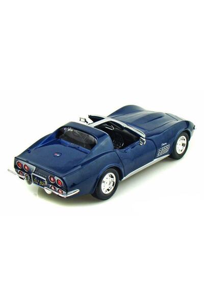 Maisto Chevrolet Corvette 1970 1/24 Model Araba Mavi