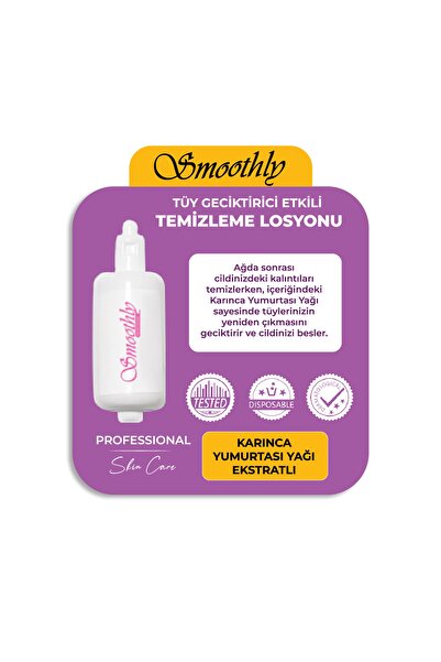 Smoothly Black Kalıp Ağda El Ağdası 500g Karınca Yumurta Yağı Exstratlı Tüy Geciktirici