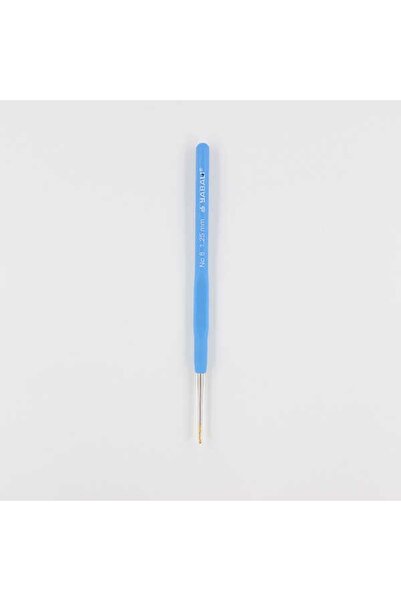 Yabalı Elastik Saplı Altın Uçlu Dantel Tığ (1,25mm) No:8