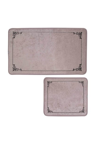 Veldena Elegant Pattern 2-Piece Bath Mat Set (60X100)