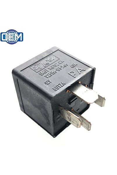 OEM Ford Jaguar Fomoco Çok Amaçlı Flaşör Role Siyah 4 Fişli 12v 40amp. (pa)
