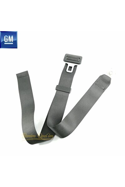 GM Opel Vectra A Kilitsiz Arka Orta Emniyet Kemeri Siyah Orijinal Uyumlu