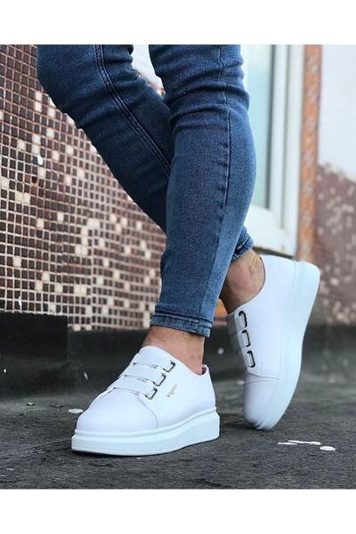 Wagoon White Thick Sole Casual Men's Shoes