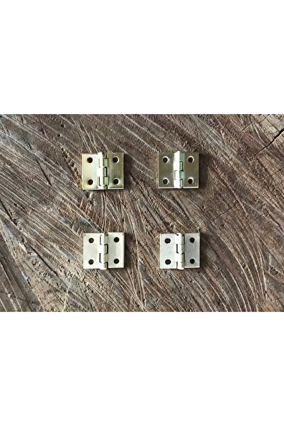 Beşel Dekoratif Mini Tavla Ve Kutu Menteşe Sarı Renk 12adet 10*10