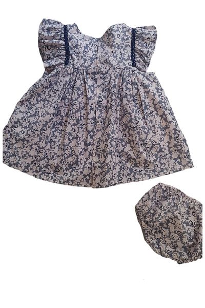 Capps Baby Girl Cotton Inner Lined Summer Dress