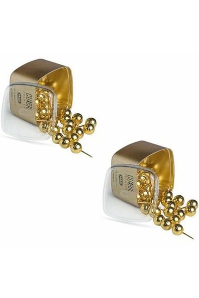 Mas Cubbie 1335 Premium Gold Map Nails Set - 3 Pieces