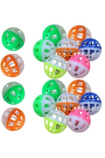CMT Pet Play Ball with Rattles 3.5 cm Cat Toy