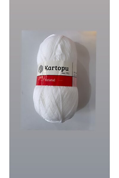 ALİN Kartopu Kristal Lif Ipi Beyaz