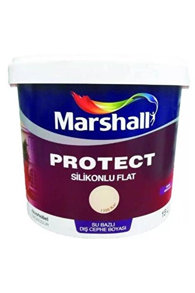 Marshall Protect Silikonlu Flat Bc Baz Dış Cephe Boyası 7,5 Lt