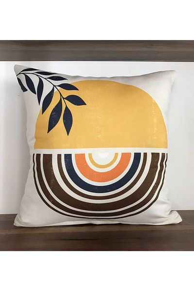 KIRLENTİM H2801 Digital Printed Double Sided Patterned Throw Pillow Cover