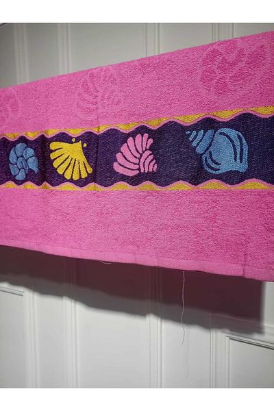 FATELLA Unisex Self Patterned Beach Sea Pool Towel