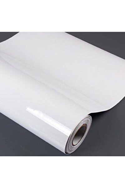 MASTER DESIGNER Dolap Kaplama Parlak Lake Beyaz Folyo 75 cm-4 m Kendinden Yapışkanlı