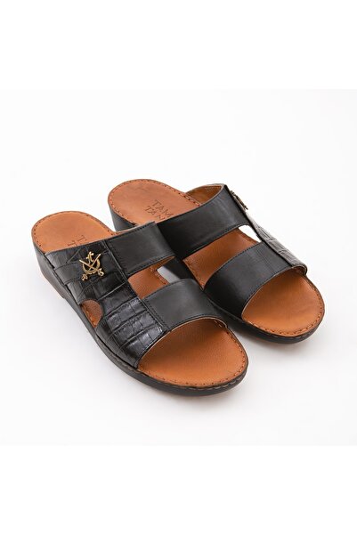 Tamer Tanca Erkek Derı Günlük Terlik 903 2009 Erk Trlk Y22