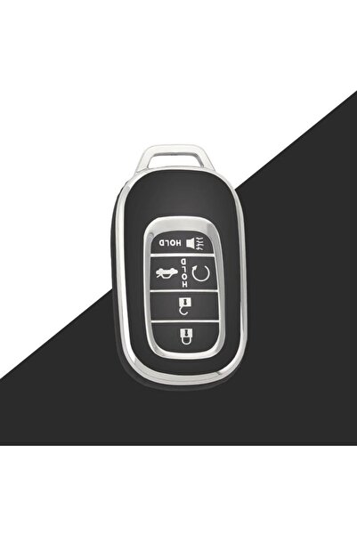 AYZ GARAGE Honda - Husă pentru chei din material TPU negru (carcasă nouă)