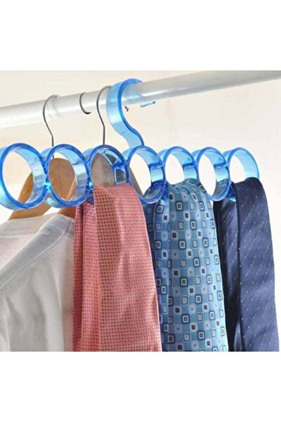 Dükkanönü Renkli Aksesuar Aksısı Takı Şal Eşarp Kravat Askısı Askılığı