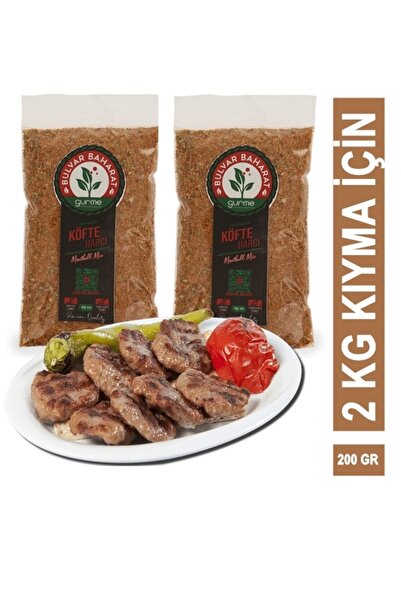 Bulvar Baharat Gurme Köfte Harcı 200 gr 2 kg Kıyma İçin