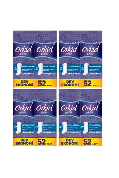 Orkid 208 وسادة يومية طويلة للحماية الإضافية