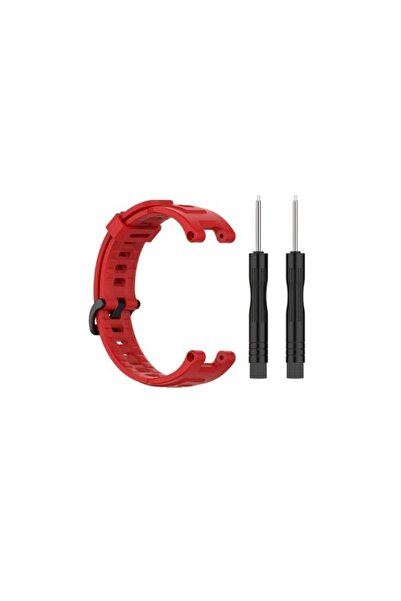 Ekoodukkan Amazfit T-rex Pro Uyumlu Tokalı Silikon Kordon Kayış