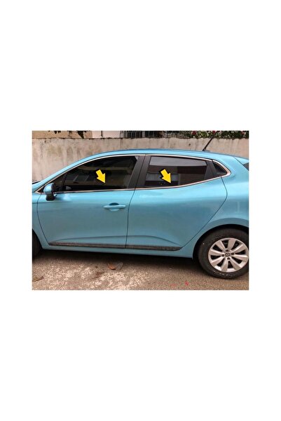 FAMS OTO AKSESUAR Renault Clio 5 Krom Cam Çerçevesi 12 Parça 2020 Ve Üzeri Pa...