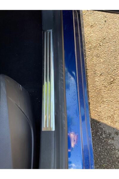 FAMS OTO AKSESUAR Renault Clio 5 Hb Krom Iç Kapı Eşiği 4 Prç. 2020 Ve Üzeri P...