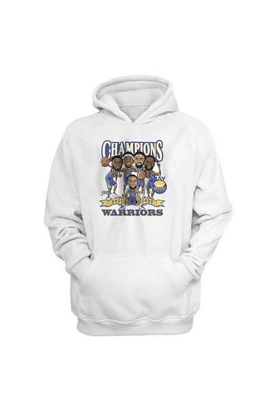 usateamfans Φούτερ Golden State White Hooded
