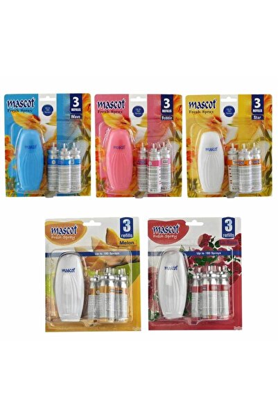 Mashotrend Mascot Fresh Banyo Ve Tuvalet Koku Giderici Spreyi 3 Yedekli