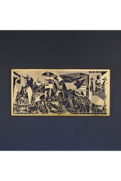 Colorfull Worlds Guernica Picasso Modern Metal Duvar Dekoru - Ev Ofis Hediye ...