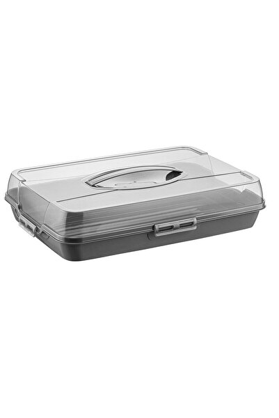 Poomy Pasta Kek Börek Borcam Taşıma Ve Saklama Kabı - Kilitli Kapaklı