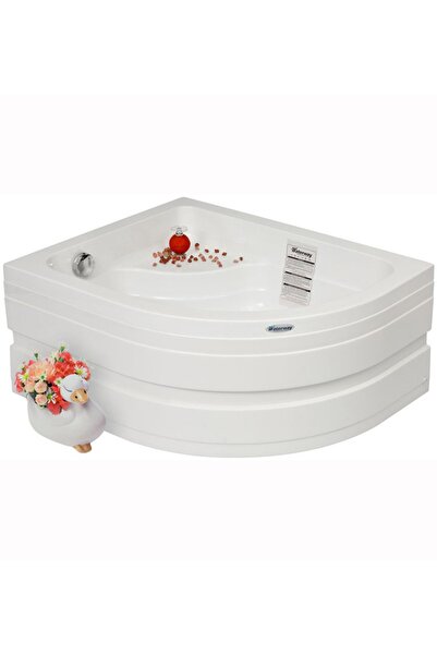 Waterway Mıamı Oturmalı Mini Oval Küvet 110x80 H:43 Gövde+metal Ayak+ön Panel