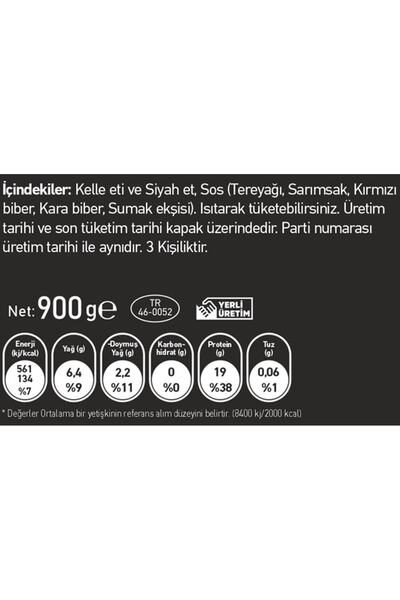 Akalp Çiftliği Odun Ateşinde Maraş Kelle Paça 900 gr