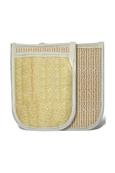 paldem Pumpkin Washcloth Washcloth Bath Washcloth Body Glove (Natural Pocket Washcloth Mesh 24 X 17 Cm)